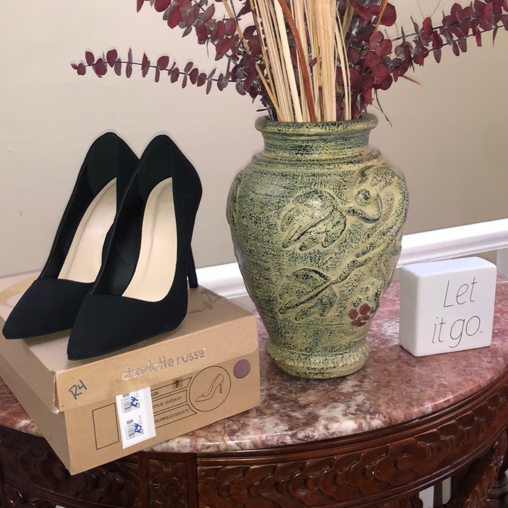 Black heels